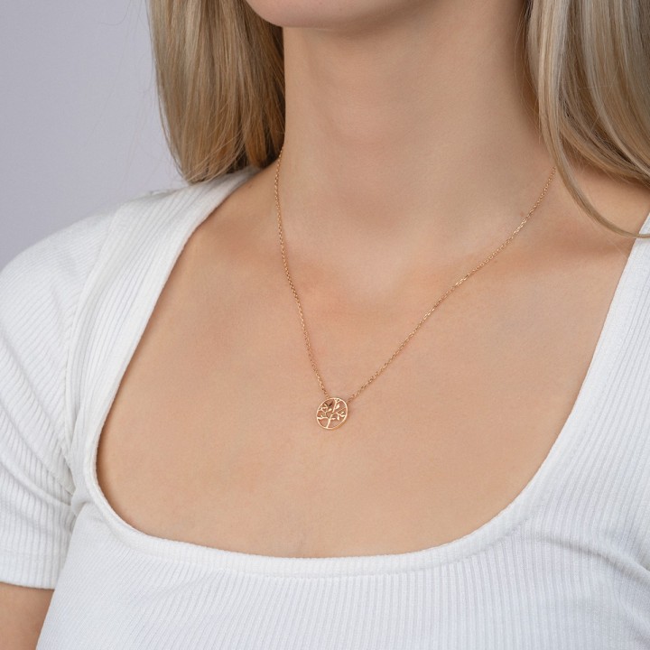 Collier Plaqué Or 750 3Mic