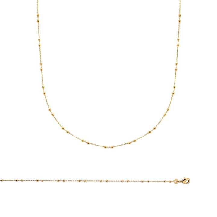 Bracelet Plaqué Or 750 3Mic