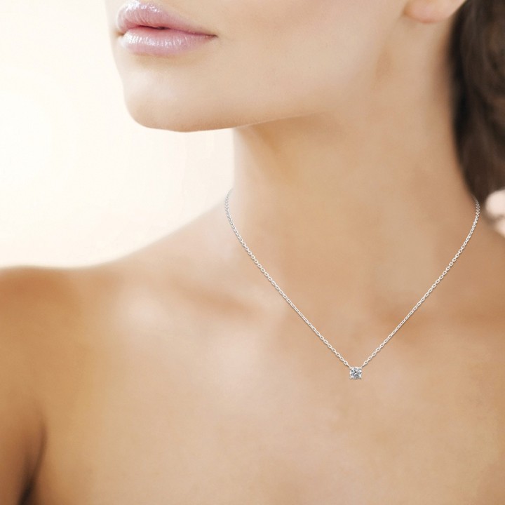 Collier Argent 925 Rhodie Oz