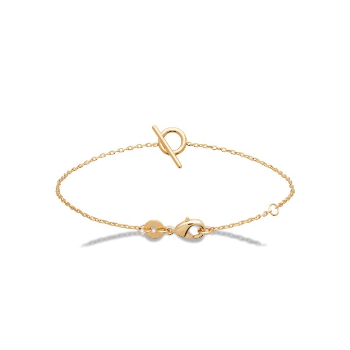 Bracelet Plaqué Or 750 3Mic