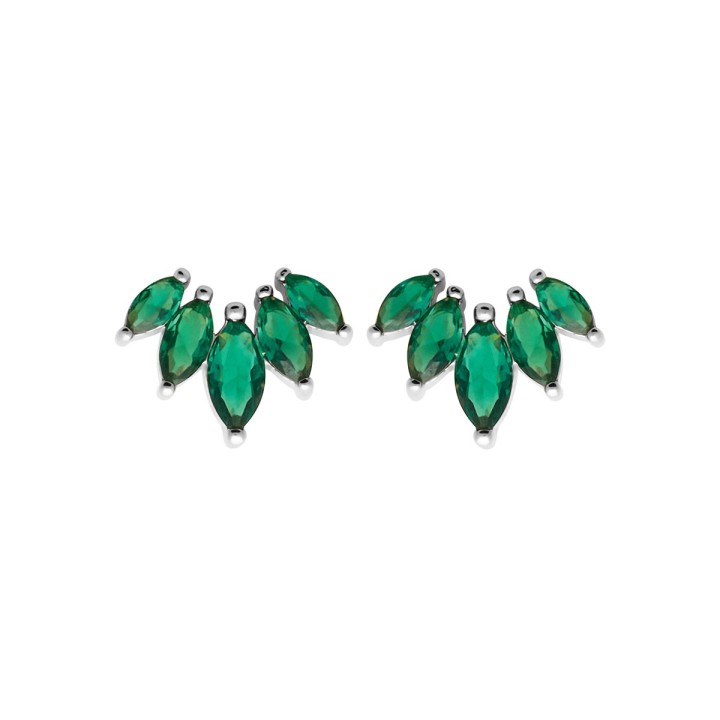 Boucle D'Oreille Argent 925 Rhodie Ps