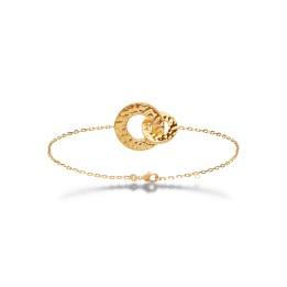 Bracelet Plaqué Or 750 3Mic