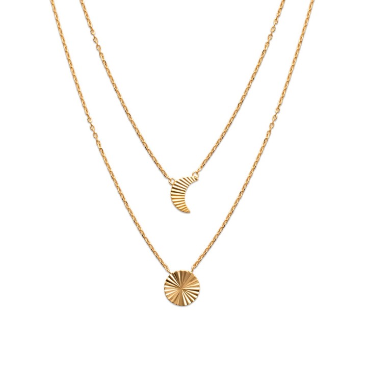 Collier Plaqué Or 750 3Mic