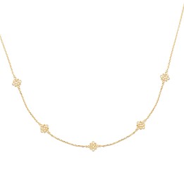 Collier Plaqué Or 750 3Mic