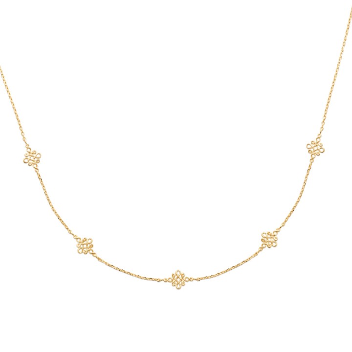 Collier Plaqué Or 750 3Mic