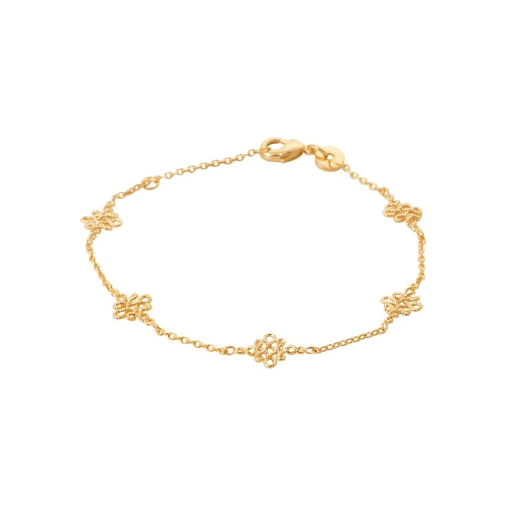 Bracelet Plaqué Or 750 3Mic