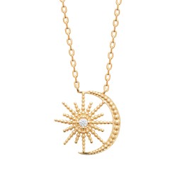 Collier Plaqué Or 750 3Mic Oz