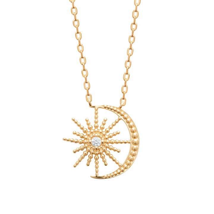 Collier Plaqué Or 750 3Mic Oz